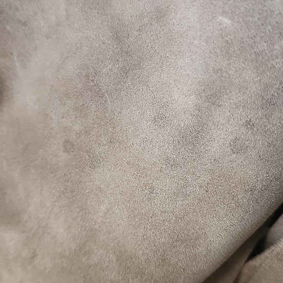 JJ Winters Kellie Tan Suede Fringe Slouchy Hobo Shoulder Bag Boho - Picture 16 of 17